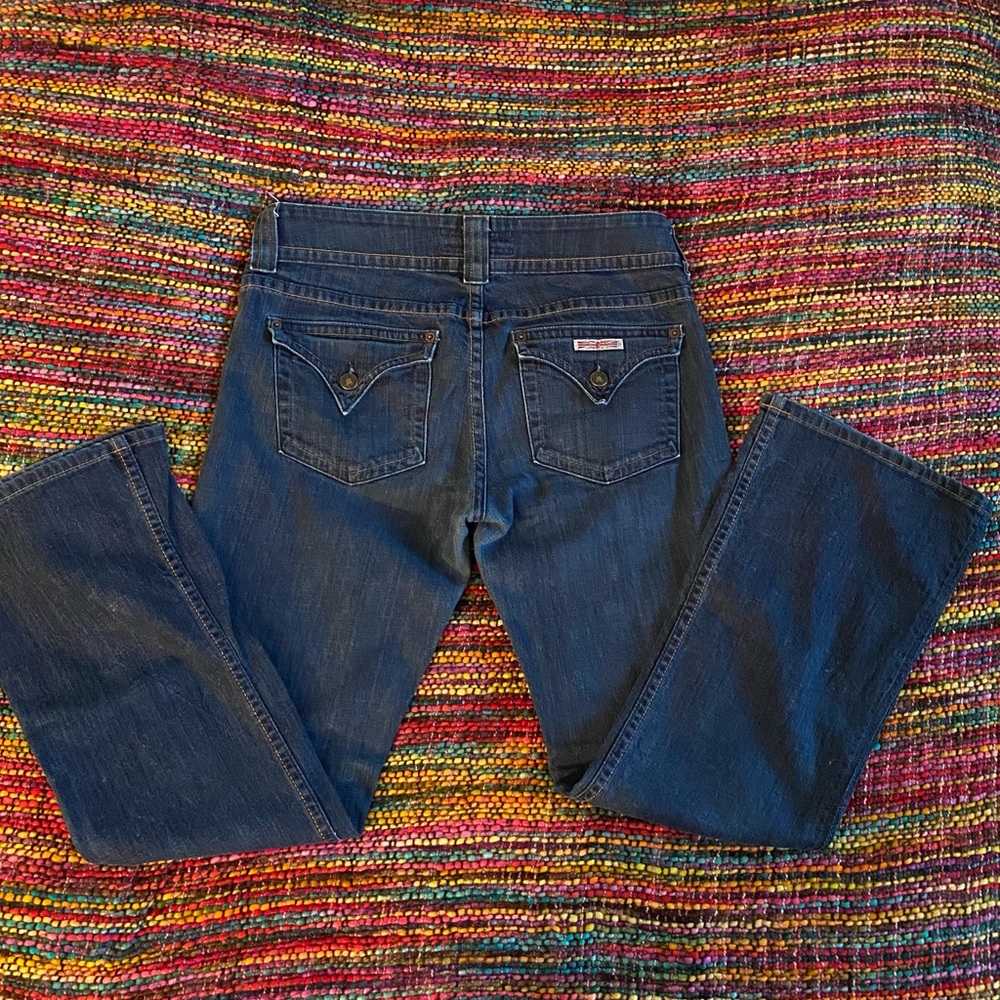 Hudson jeans. Women’s size 30. Low rise. Boot cut, slight bell. Great condition
